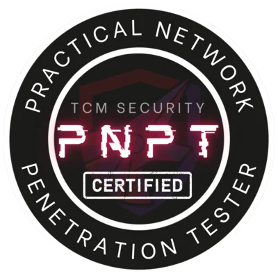 TCM Security PNPT certification badge